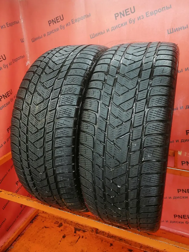 Пара б/у шин 275/40 R22 Pirelli Scorpion Winter, фото 1