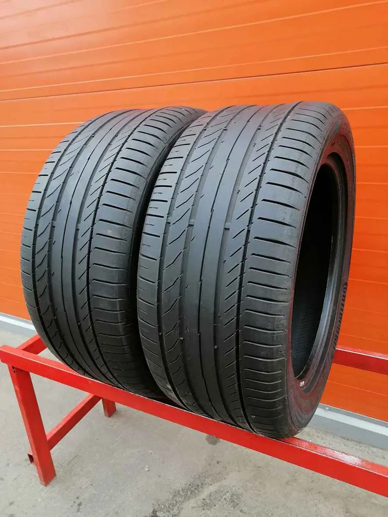 Пара б/у шин 275/45 R18 Continental ContiSportContact 5