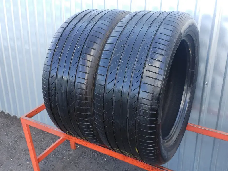 Пара б/у шин 275/45 R18 Continental ContiSportContact 5, фото 1