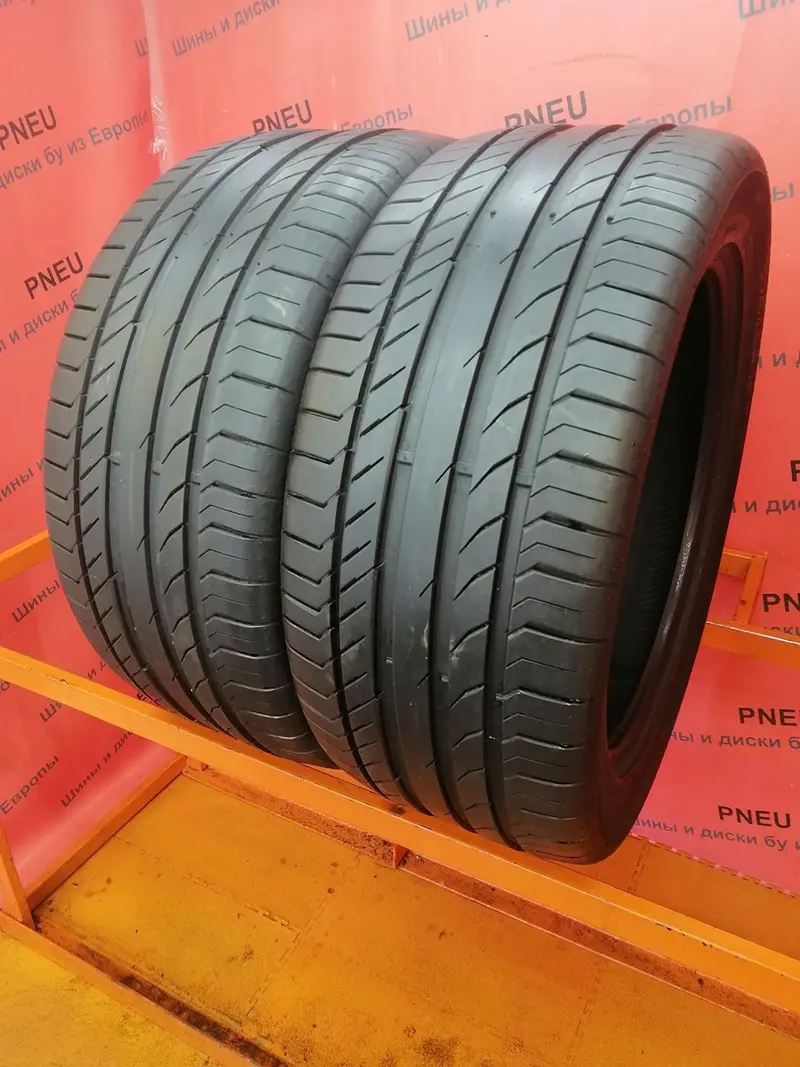 Пара б/у шин 275/45 R19 Continental ContiSportContact 5