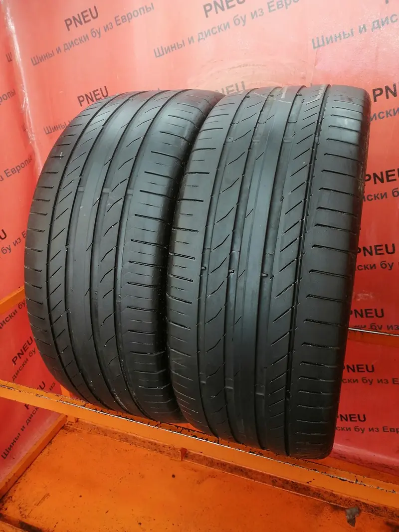 Пара б/у шин 275/45 R20 Continental ContiSportContact 5 SUV