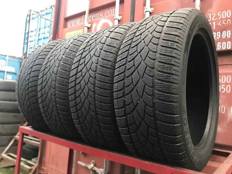 Комплект б/у шин 275/45 R20 Dunlop SP Winter Sport 3D