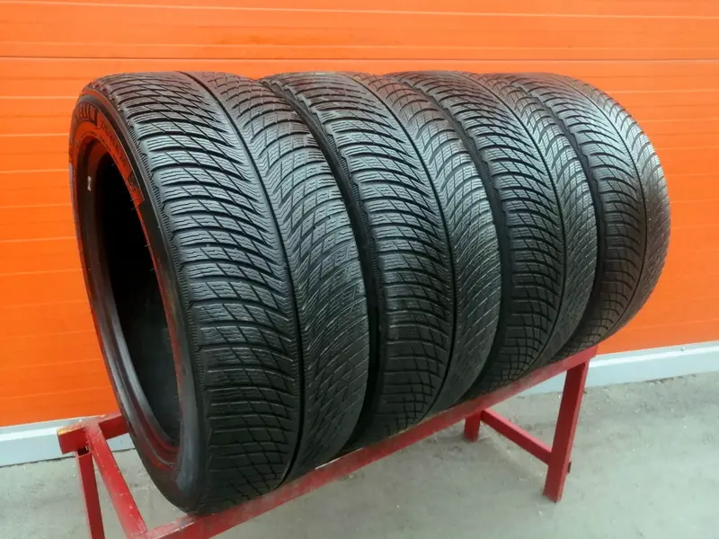 Комплект б/у шин 275/45 R20 Michelin Pilot Alpin 5 SUV RunFlat
