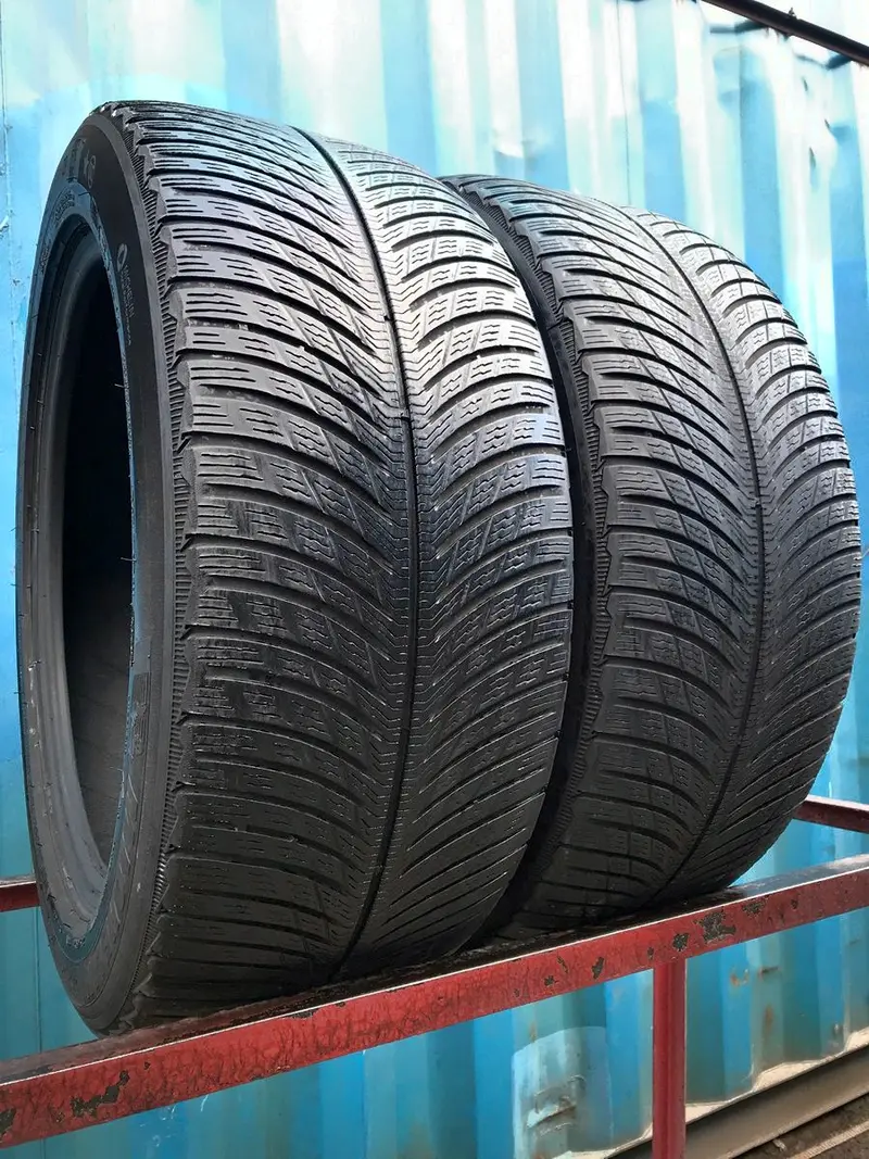 Пара б/у шин 275/45 R20 Michelin Pilot Alpin 5 SUV RunFlat