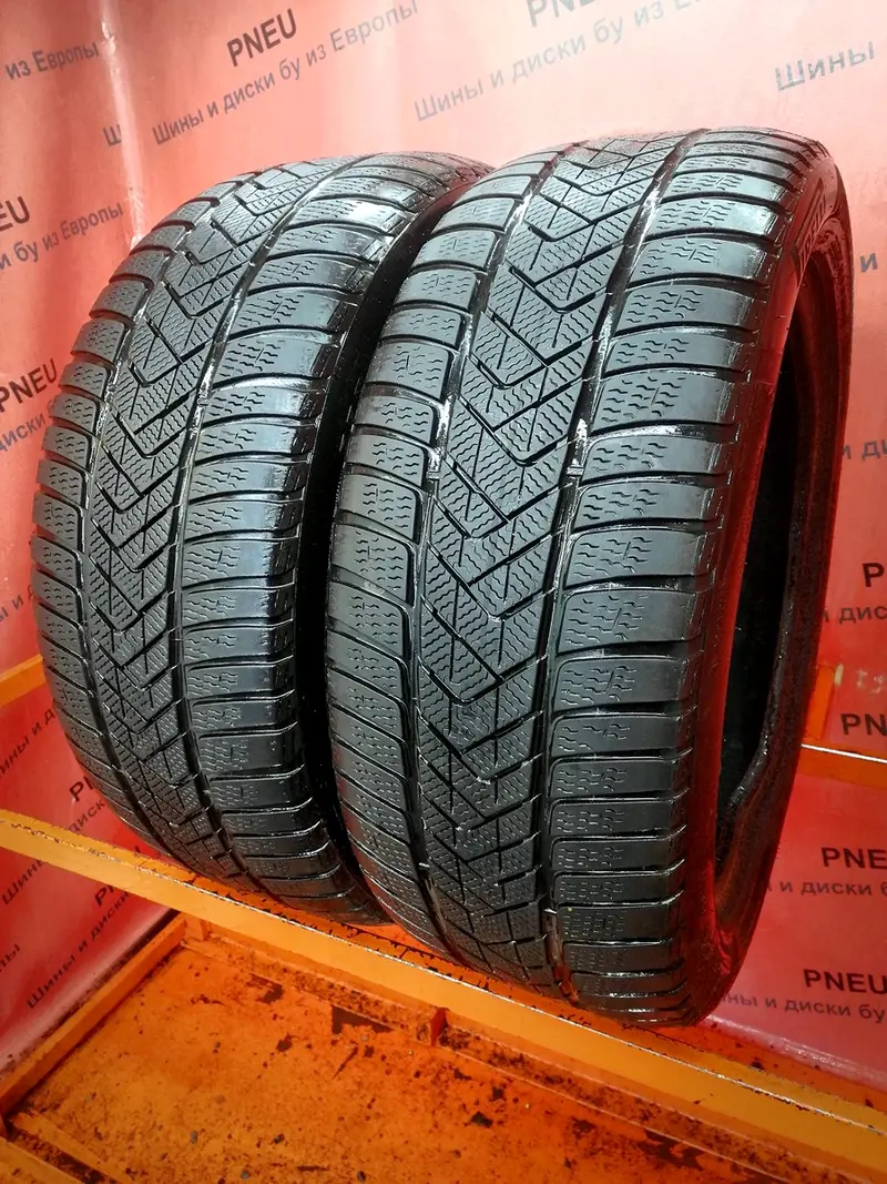 Пара б/у шин 275/45 R20 Pirelli Scorpion Winter RunFlat