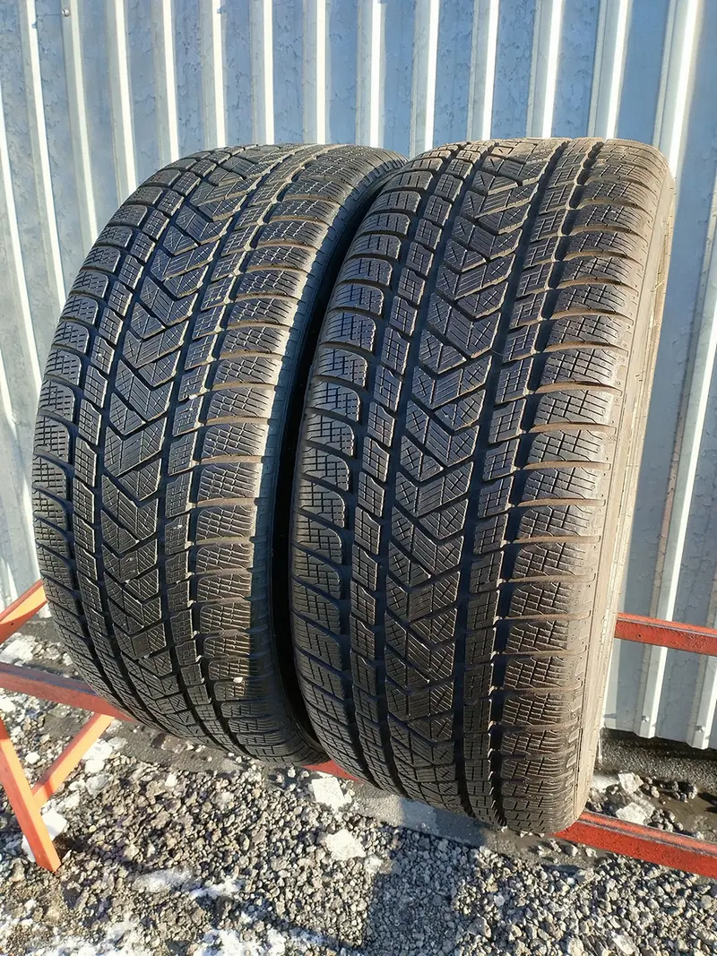 Пара б/у шин 275/45 R21 Pirelli Scorpion Winter