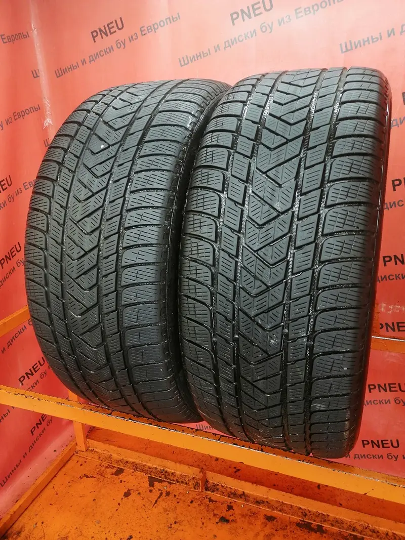 Пара б/у шин 275/50 R19 Pirelli Scorpion Winter