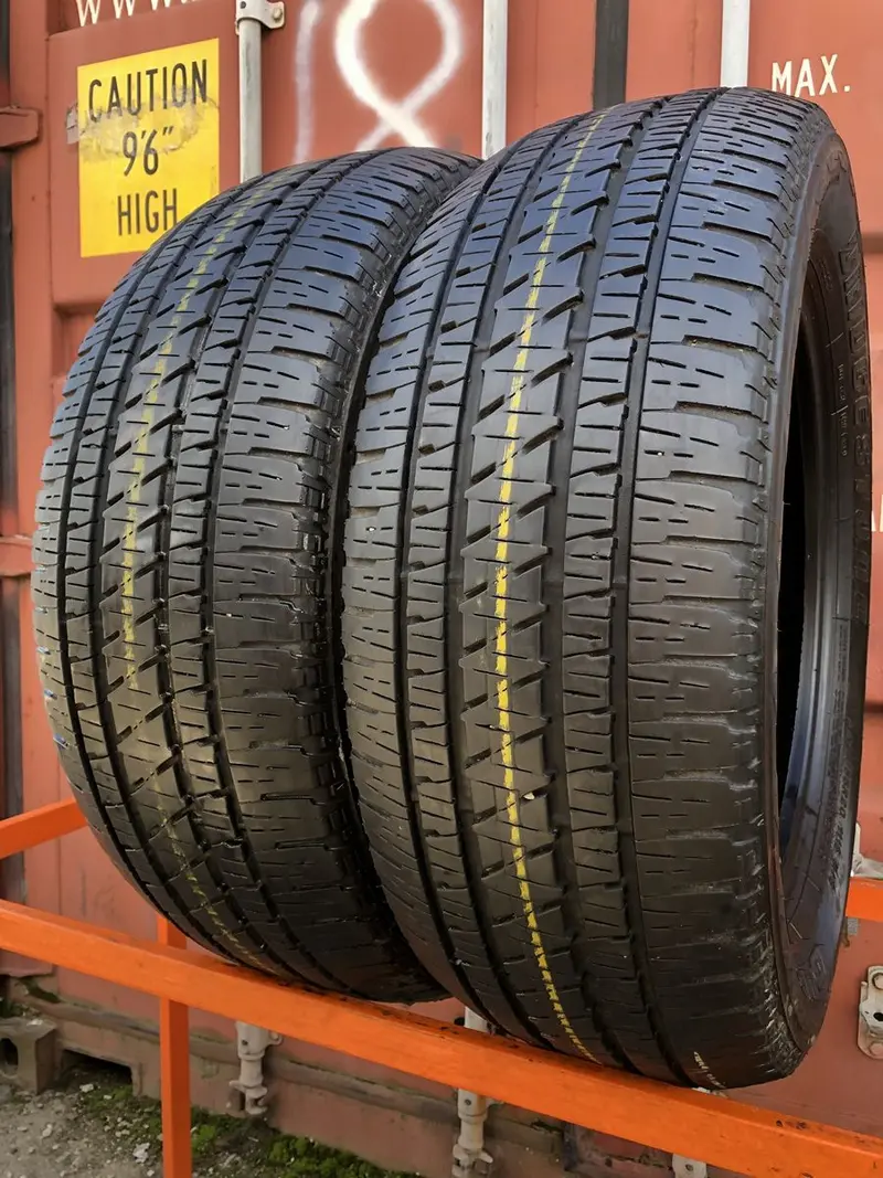 Пара б/у шин 275/55 R20 Bridgestone Dueler H/L Alenza