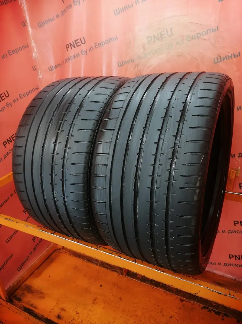 Пара б/у шин 285/30 R18 Continental ContiSportContact 2