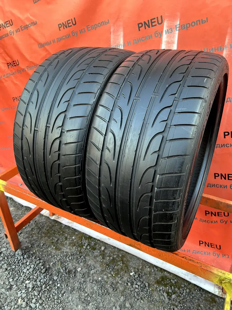 Пара б/у шин 285/30 R20 Dunlop SP Sport Maxx