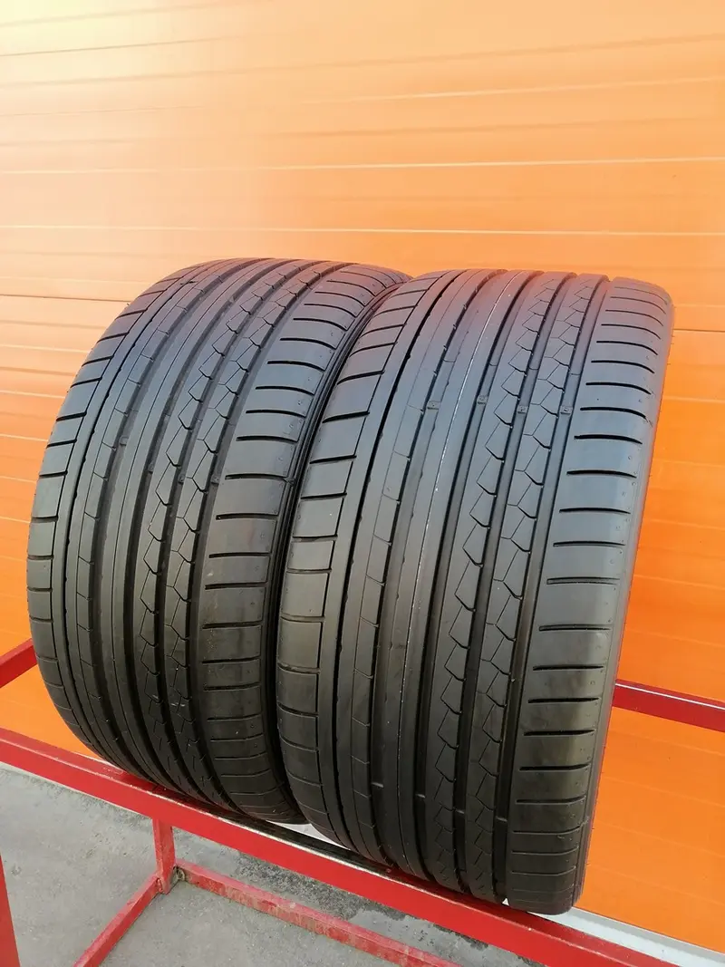 Пара б/у шин 285/30 R21 Dunlop SP Sport Maxx GT