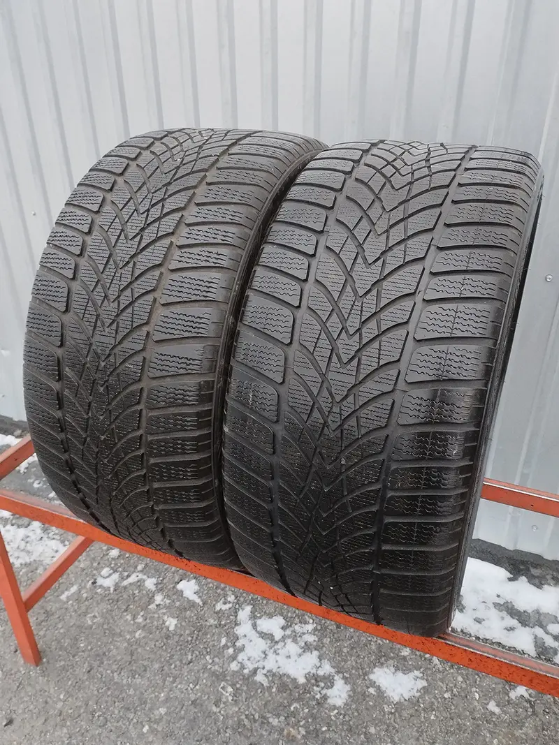 Пара б/у шин 285/30 R21 Dunlop SP Winter Sport 4D