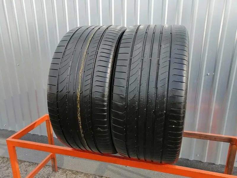 Пара б/у шин 285/35 R21 Continental ContiSportContact 5 MO