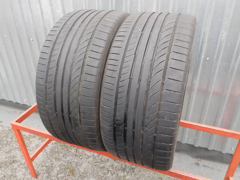 Пара б/у шин 285/35 R21 Continental ContiSportContact 5 MO