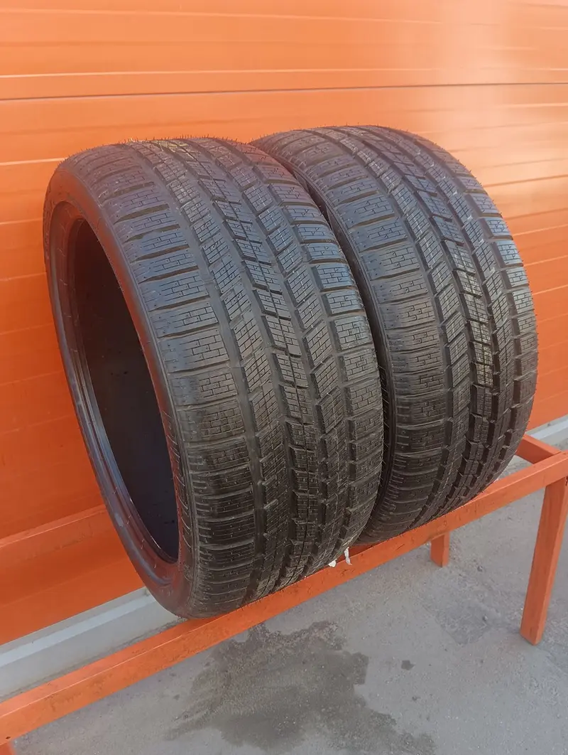 Пара новых шин 285/35 R21 Pirelli Scorpion Ice & Snow, фото 1