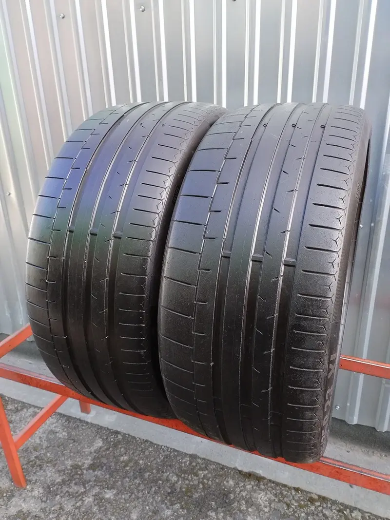 Пара б/у шин 285/35 R23 Continental SportContact 6