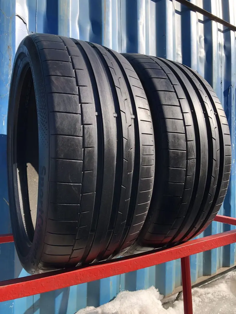Пара б/у шин 285/35 R23 Continental SportContact 6