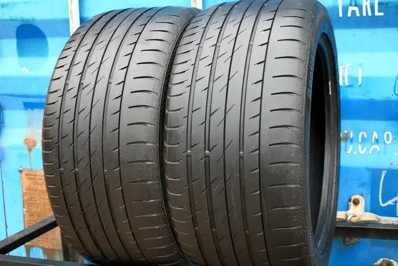 Пара б/у шин 285/40 R19 Continental ContiSportContact 3