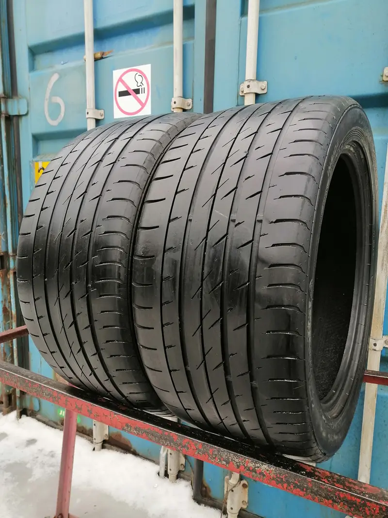 Пара б/у шин 285/40 R19 Continental ContiSportContact 3