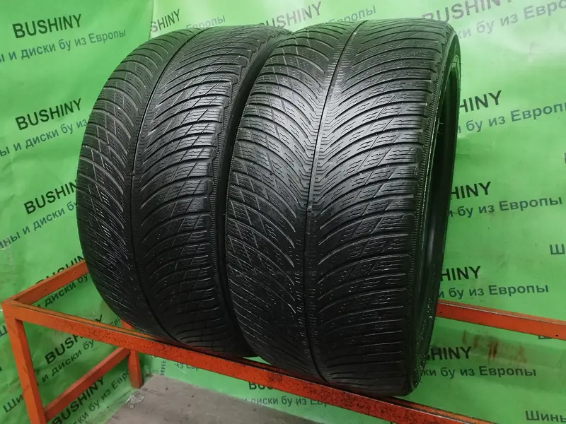 Пара б/у шин 285/40 R19 Michelin Pilot Alpin 5