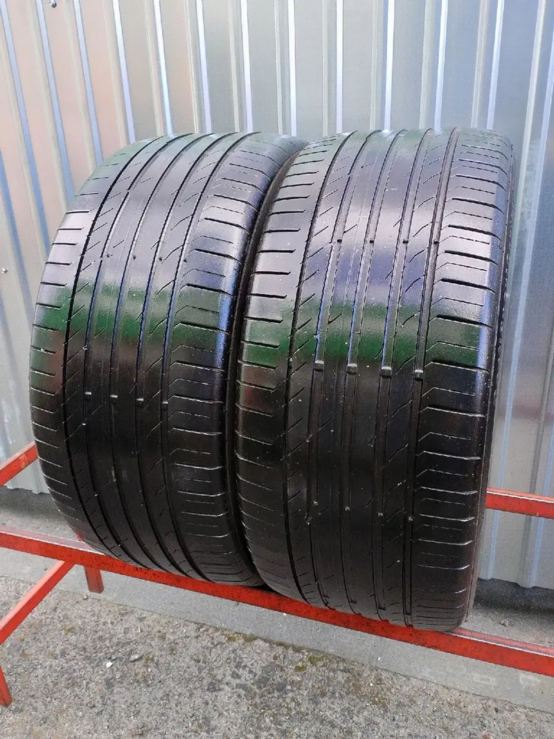 Пара б/у шин 285/40 R21 Continental ContiSportContact 5 SUV