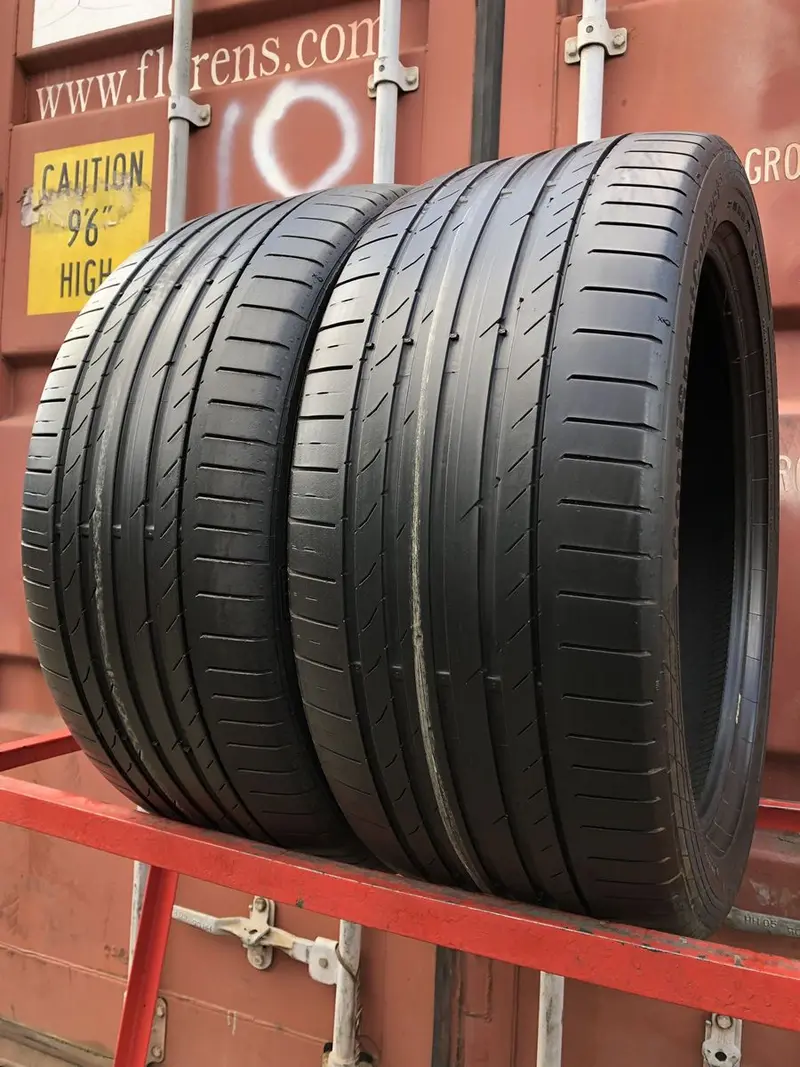 Пара б/у шин 285/40 R21 Continental ContiSportContact 5 SUV