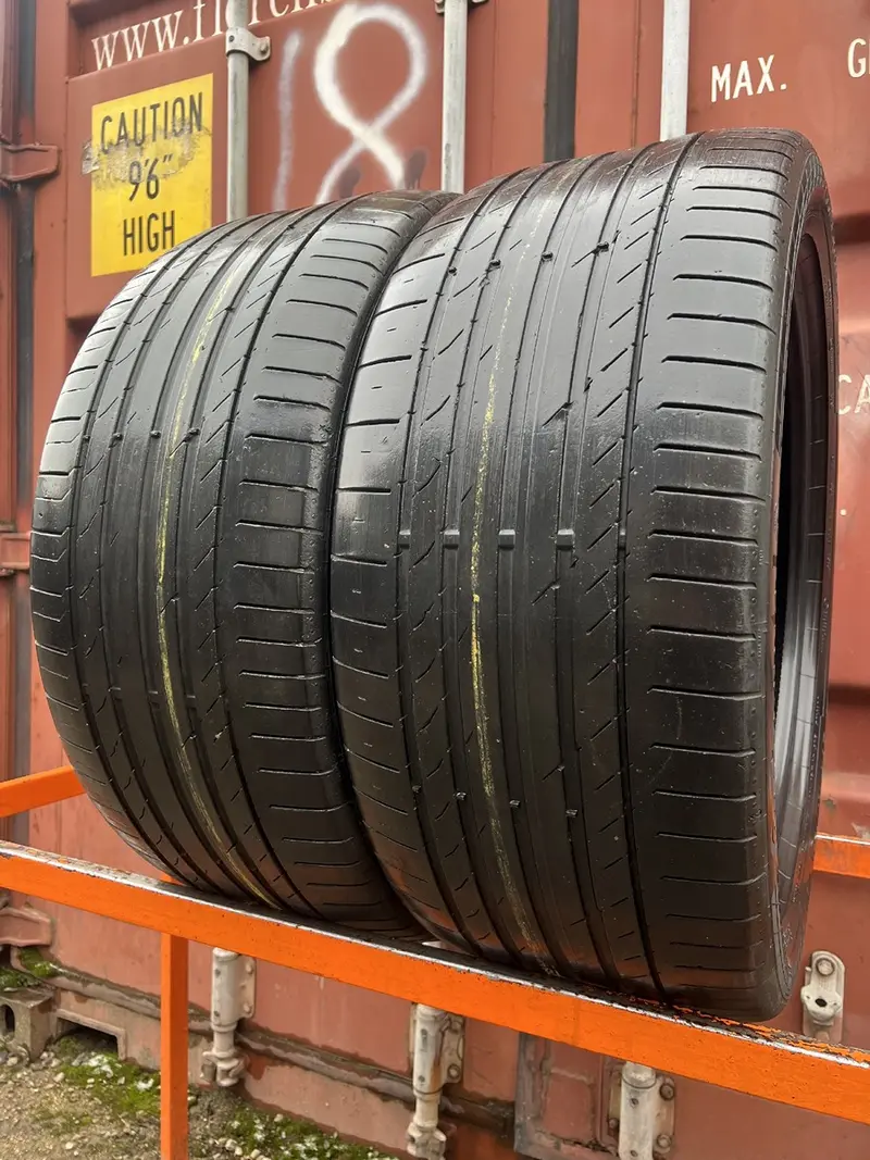 Пара б/у шин 285/40 R21 Continental ContiSportContact 5 SUV