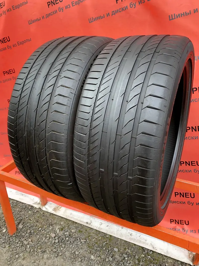 Пара б/у шин 285/40 R22 Continental ContiSportContact 5 P