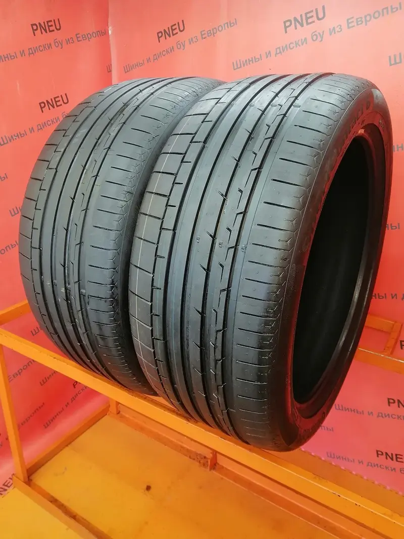 Пара б/у шин 285/40 R22 Continental SportContact 6