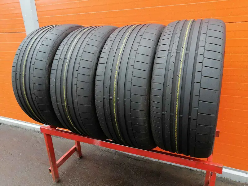 Комплект б/у шин 285/40 R22 Continental SportContact 6