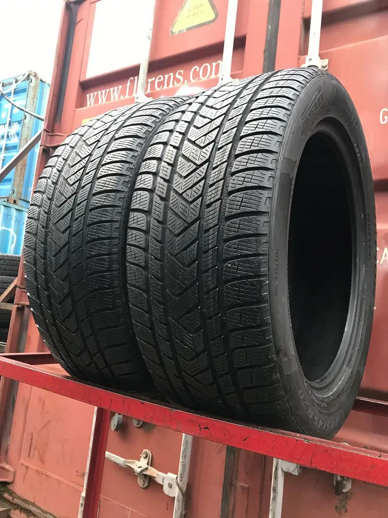 Пара б/у шин 285/45 R20 Pirelli Scorpion Winter, фото 1