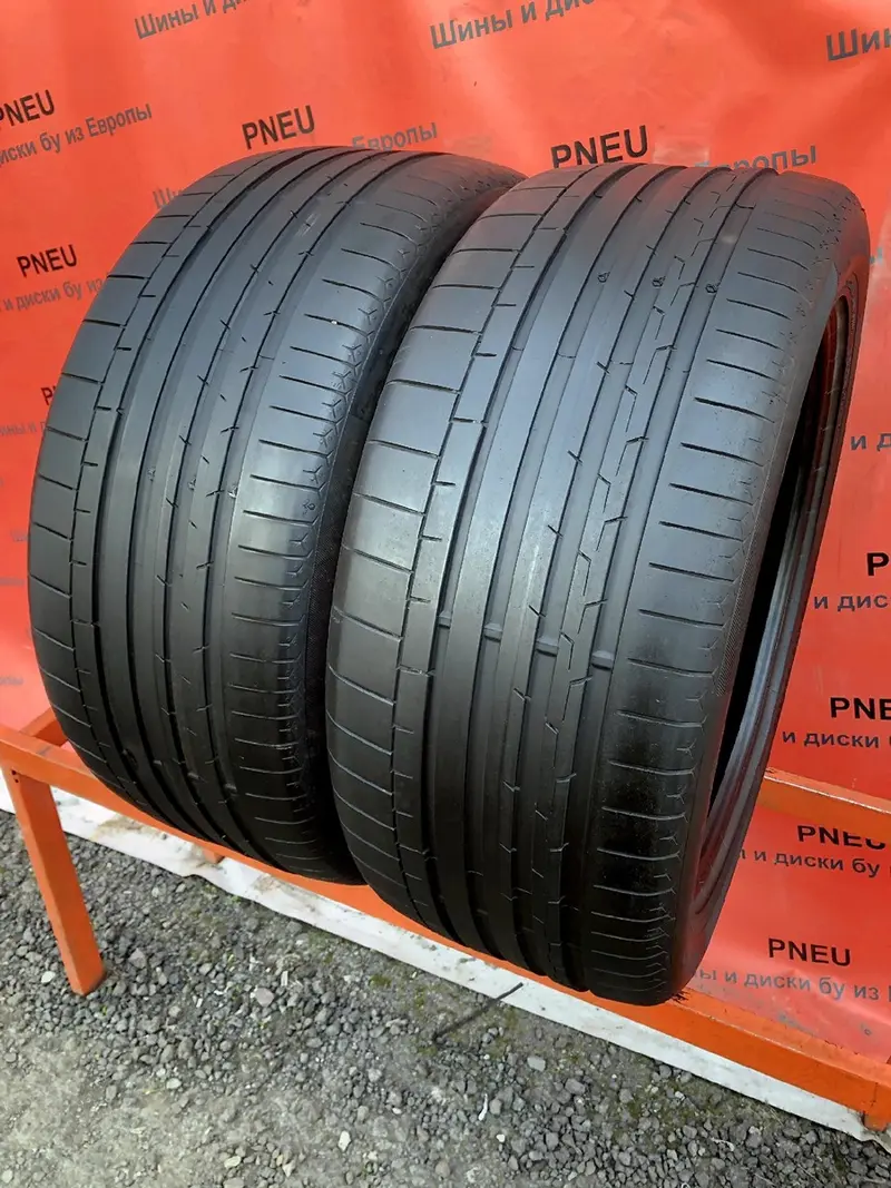 Пара б/у шин 285/45 R21 Continental SportContact 6