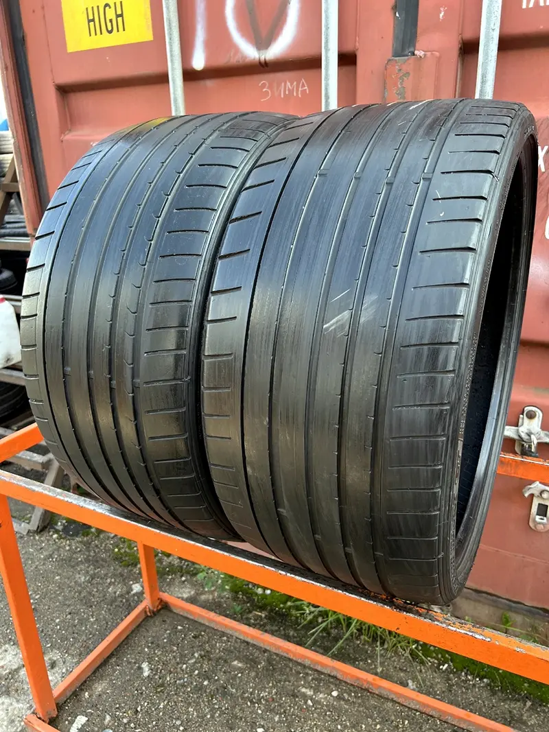 Пара б/у шин 295/25 R22 Dunlop SP Sport Maxx GT