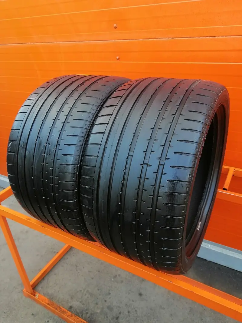 Пара б/у шин 295/30 R18 Continental ContiSportContact 2, фото 1