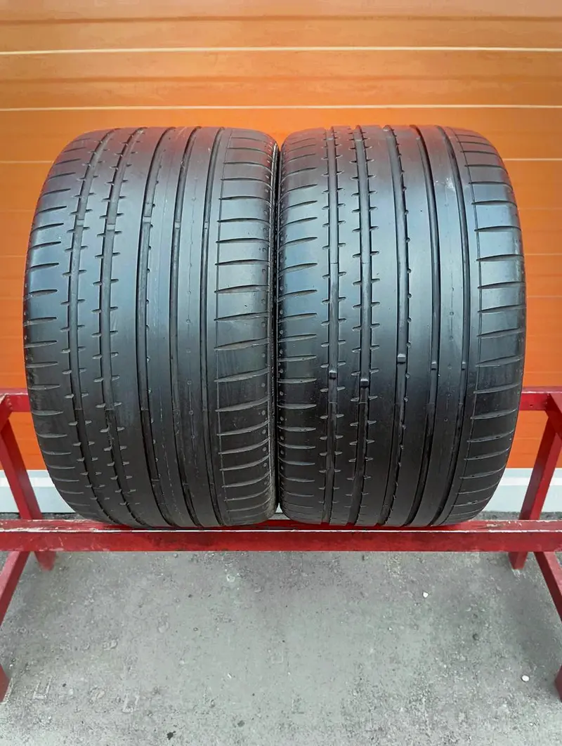 Пара б/у шин 295/30 R18 Continental ContiSportContact 2, фото 1
