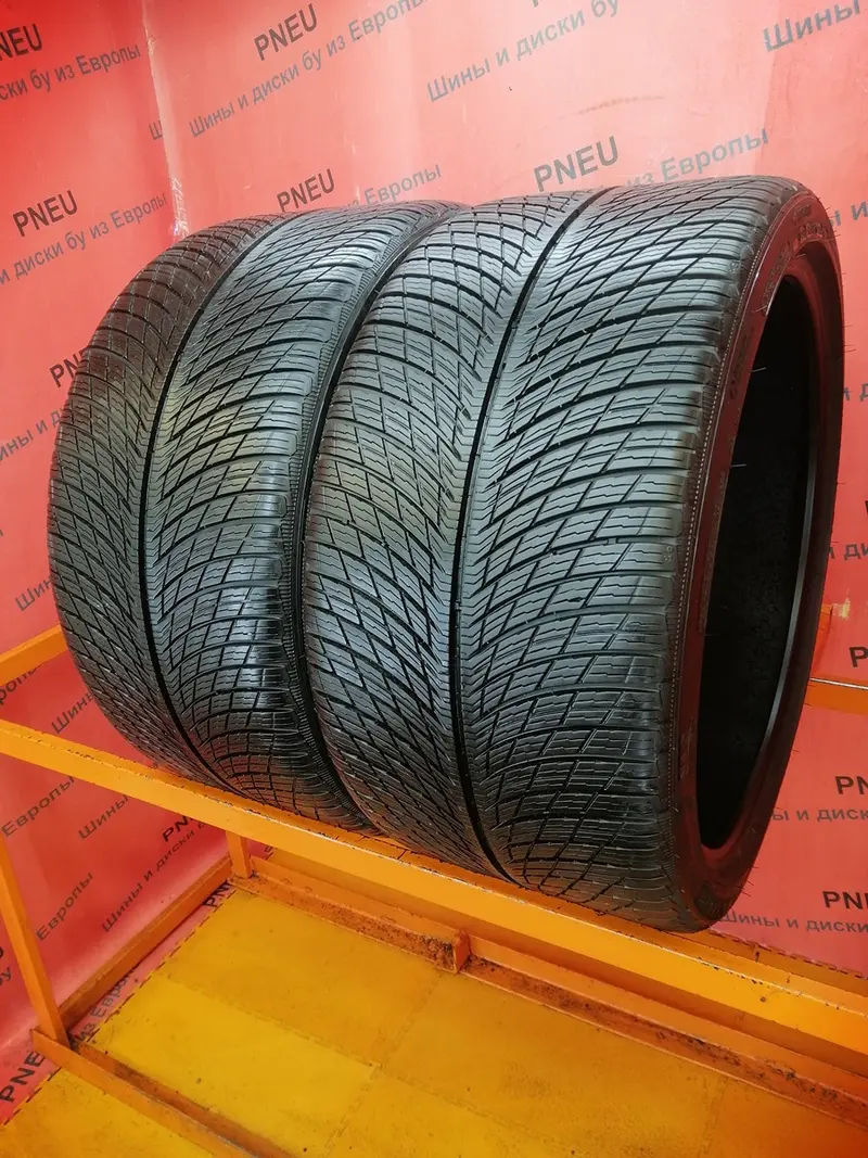 Пара б/у шин 295/30 R21 Michelin Pilot Alpin 5