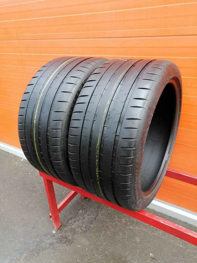 Пара б/у шин 295/35 R20 Michelin Pilot Super Sport