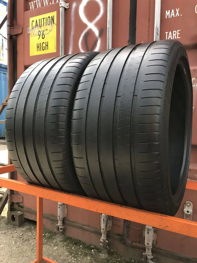 Пара б/у шин 295/35 R20 Michelin Pilot Super Sport