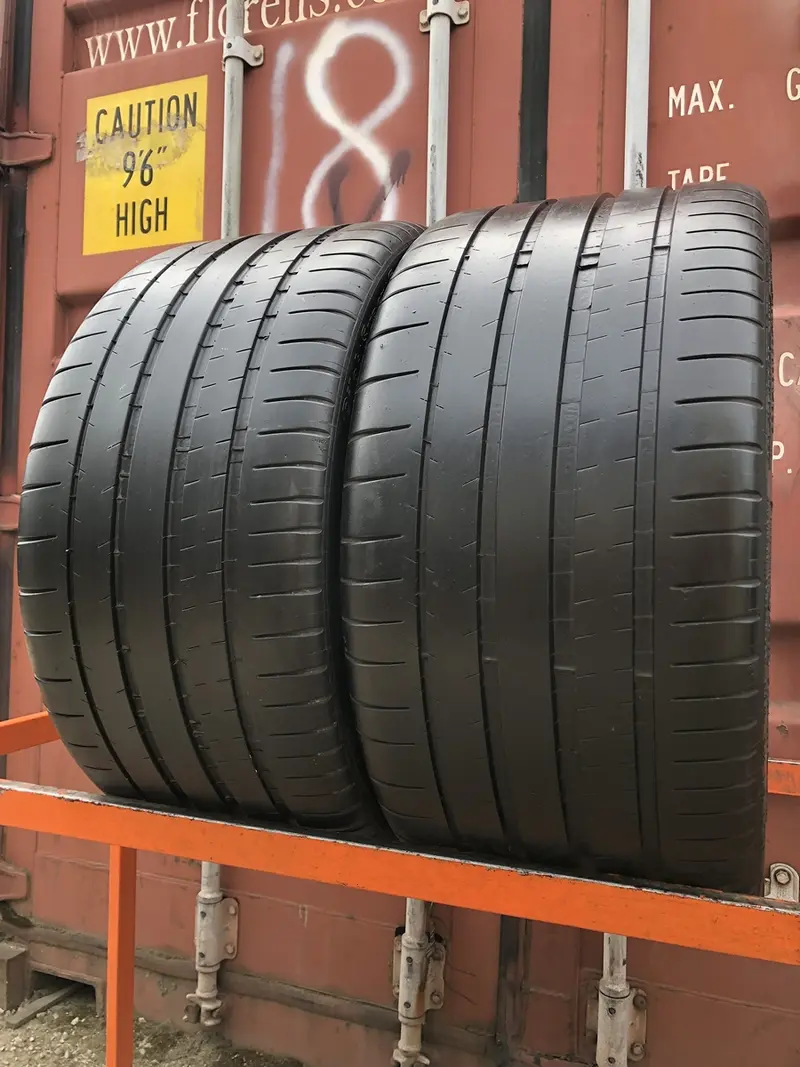 Пара б/у шин 295/35 R20 Michelin Pilot Super Sport