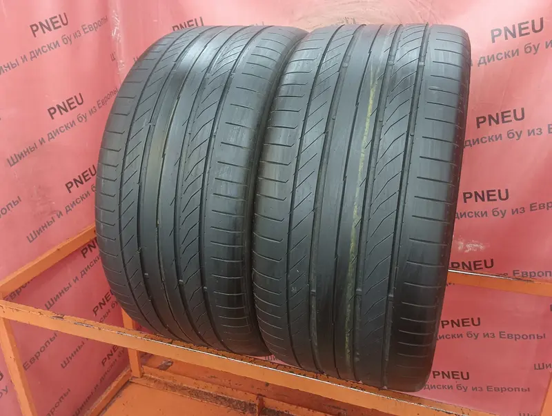 Пара б/у шин 295/35 R21 Continental ContiSportContact 5 SUV