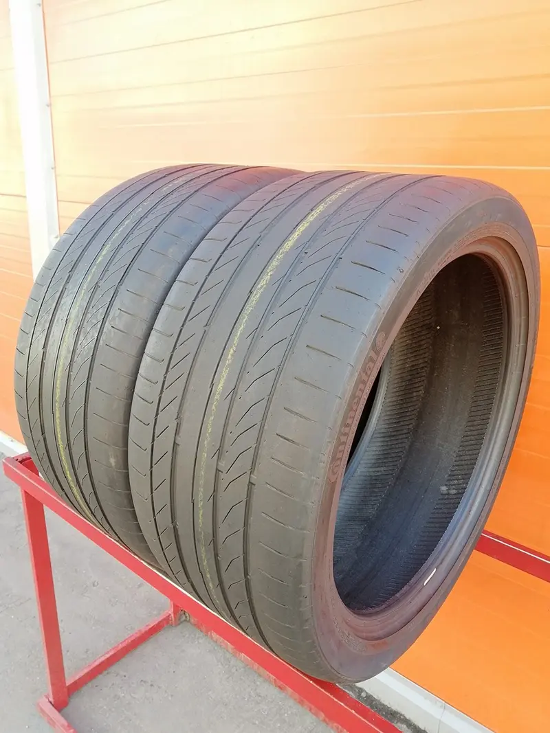 Пара б/у шин 295/35 R21 Continental ContiSportContact 5 SUV NO