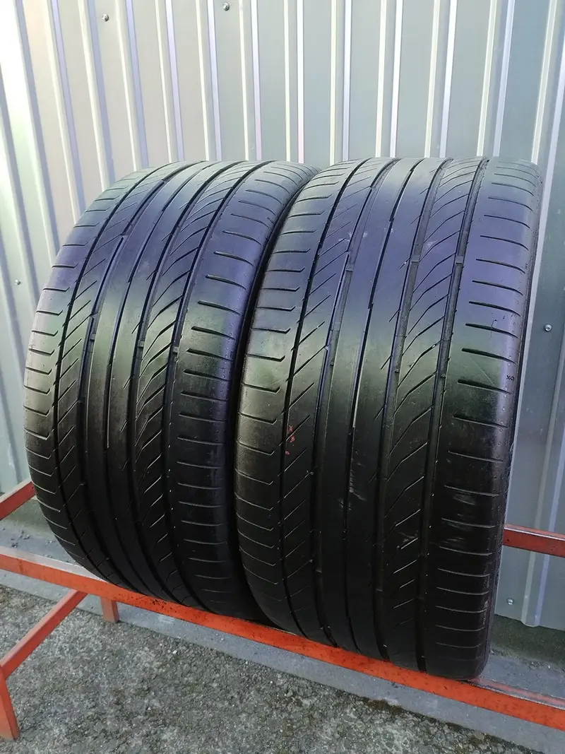 Пара б/у шин 295/35 R21 Continental ContiSportContact 5 SUV NO