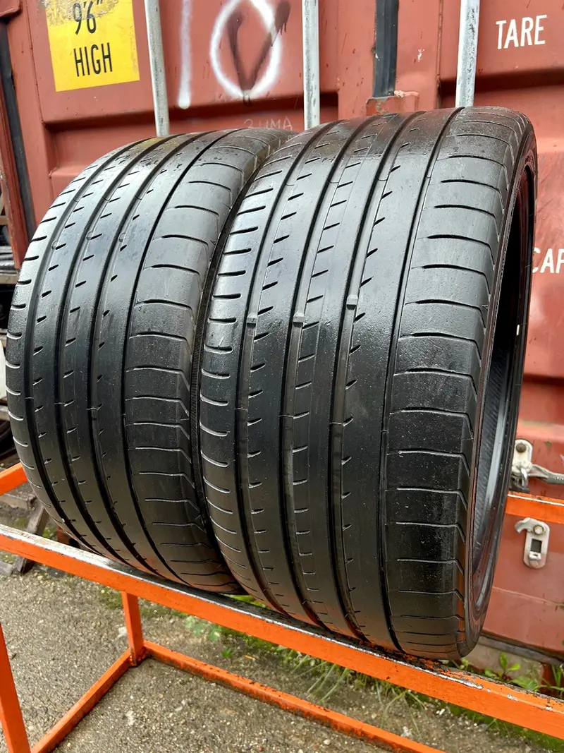 Пара б/у шин 295/35 R21 Yokohama Advan Sport V105