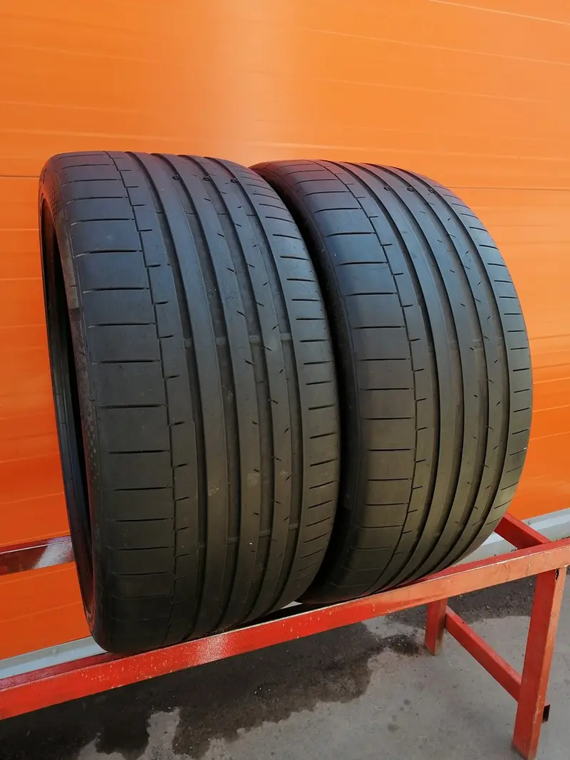 Пара б/у шин 295/35 R23 Continental SportContact 6