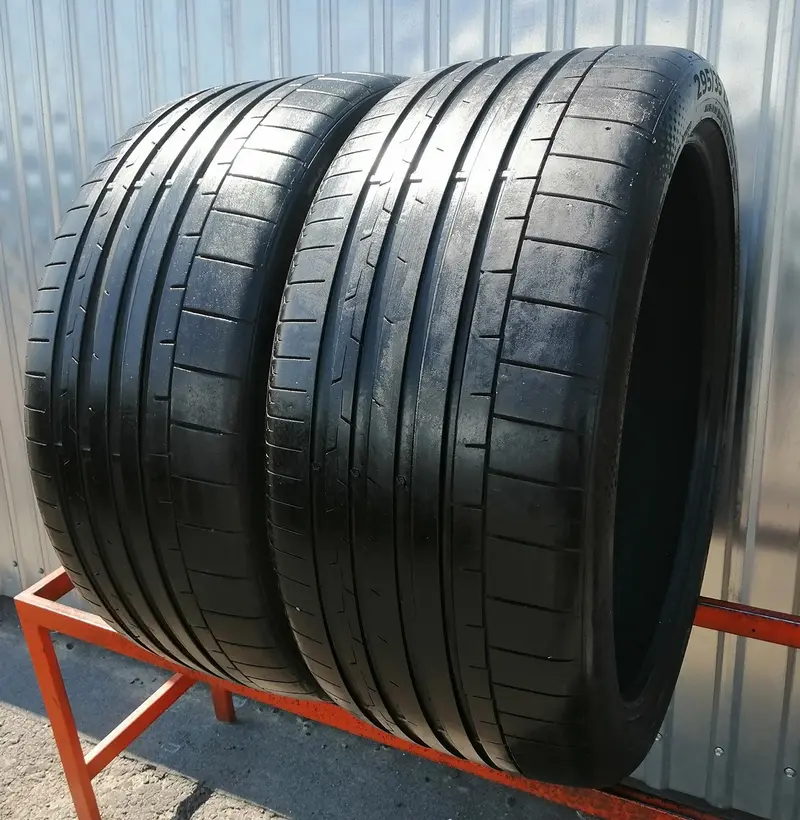 Пара б/у шин 295/35 R23 Continental SportContact 6