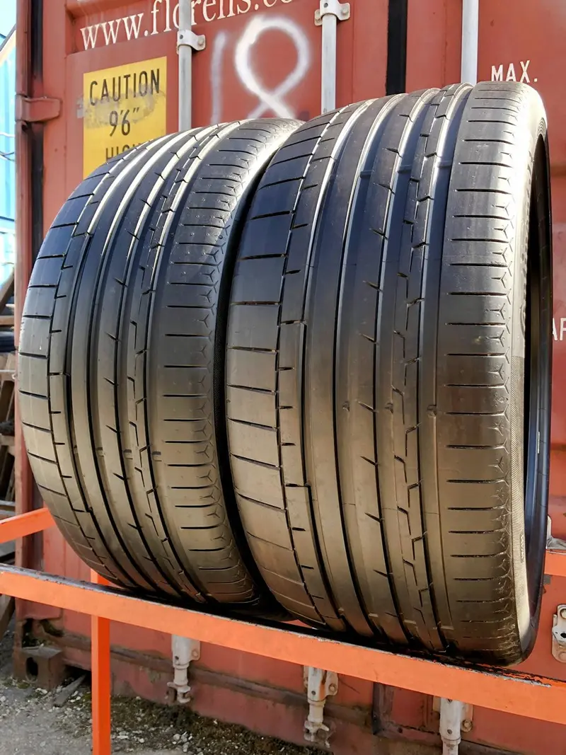 Пара б/у шин 295/35 R23 Continental SportContact 6