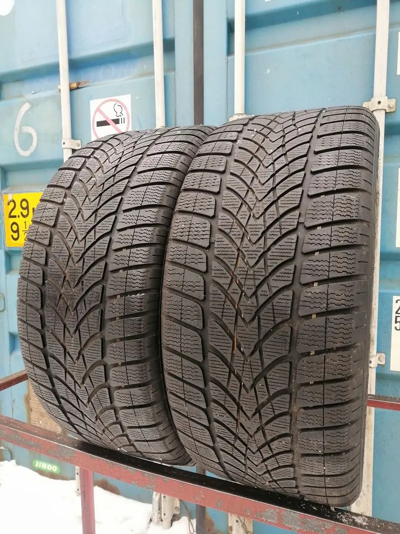 Пара б/у шин 295/40 R20 Dunlop SP Winter Sport 4D, фото 1