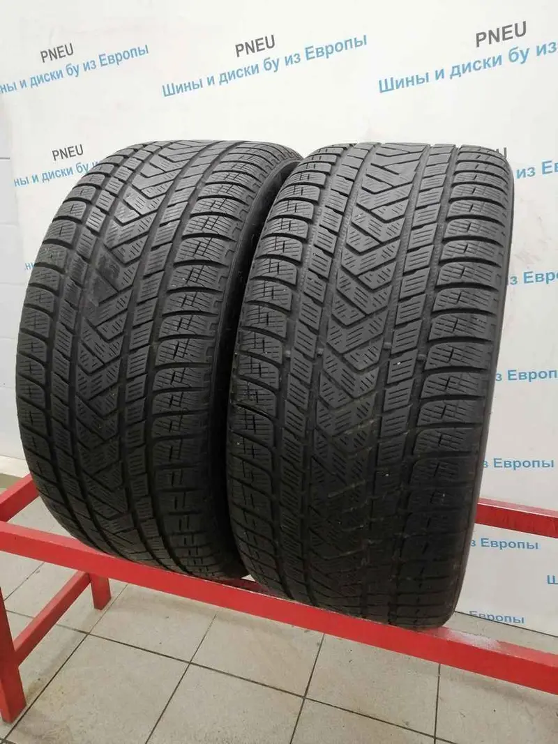Пара б/у шин 295/40 R20 Pirelli Scorpion Winter