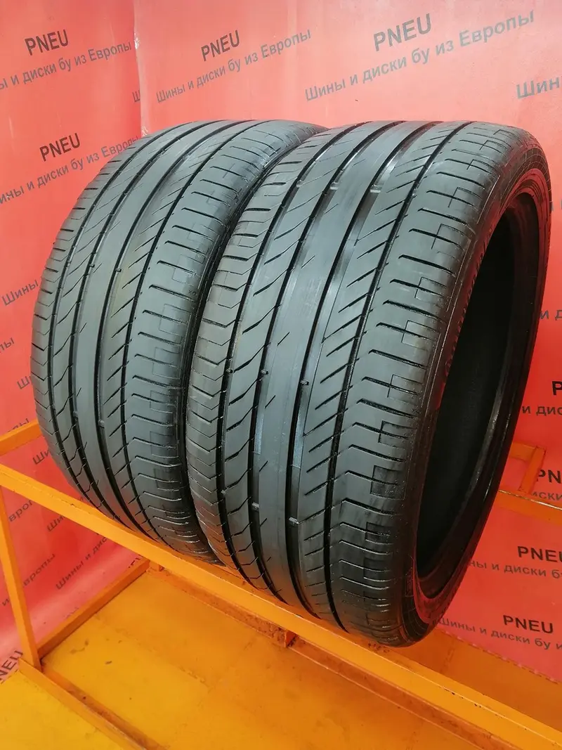 Пара б/у шин 295/40 R22 Continental ContiSportContact 5 SUV