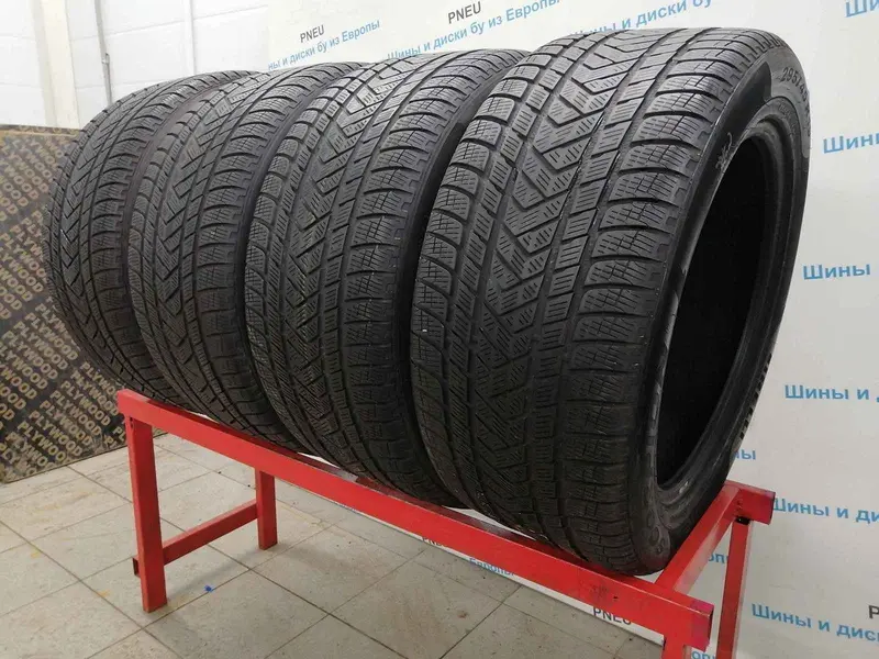 Комплект б/у шин 295/45 R19 Pirelli Scorpion Winter